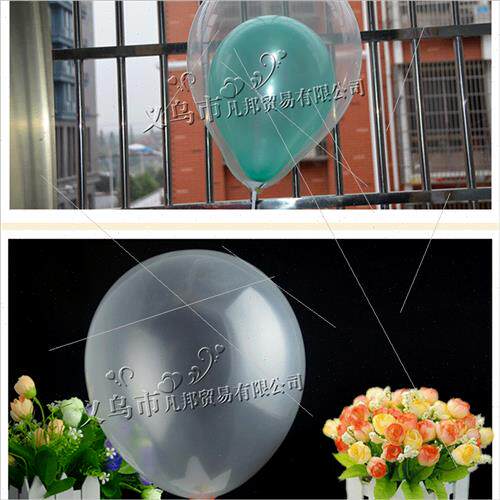 12-inch 2.8g round clear latex balloon 2.8g weight China cle