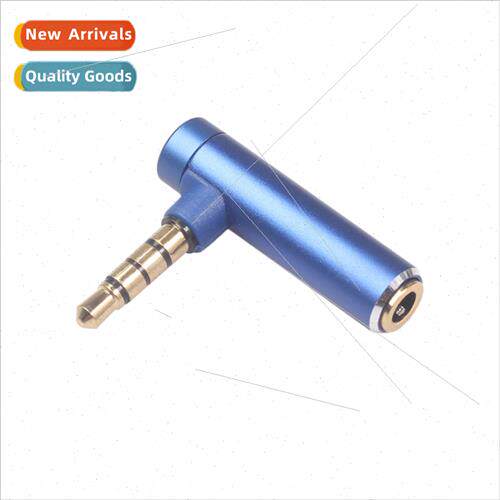 Aluminum alloy shell gold-plated head 90 degree turn 3.5 mal