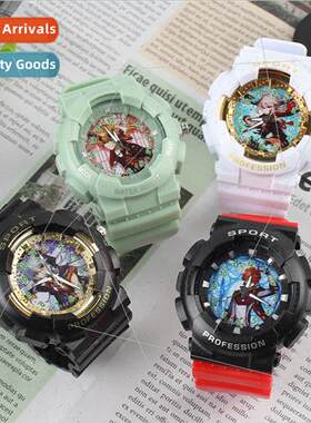 Anime Creative Watch Genghis Khan Electronic Watch Fashion C