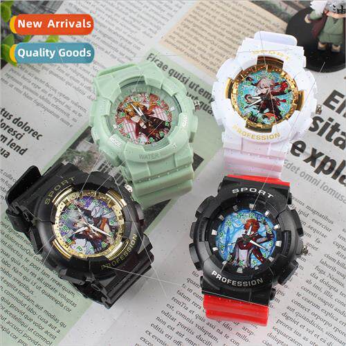 Anime Creative Watch Genghis Khan Electronic Watch Fashion C