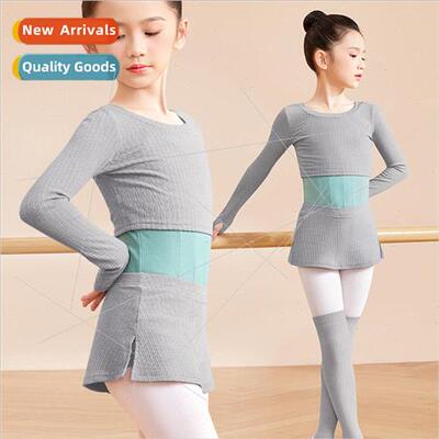 Childrens dancewear sweater fall and winter long-sleeved out