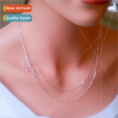 Korean niche accessories fashion short geometric Mori jewelr