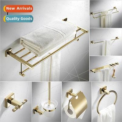 New Bathroom Pendant Set Brass Bath Towel Rack Bathroom Towe