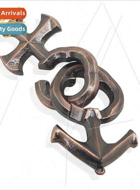 Alloy Unlocking Ring Unlocking Ring Nostalgia Magic Puzzle T