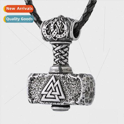 Thor Hammer Hip Hop Pendant Tanium Steel Men Personalized Bu