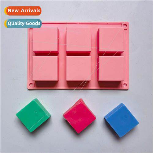 6 square soap 310 cake silicone mold handmade pastry jelly e