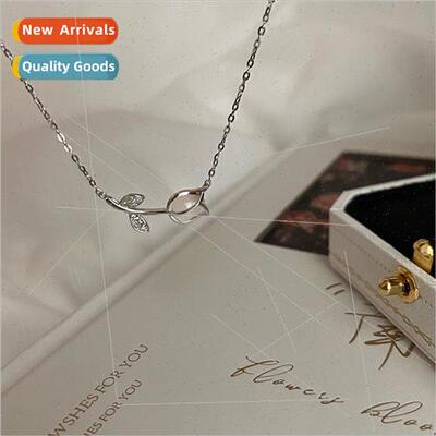 2022 fall new tulip necklace female ins tide niche hundred w