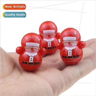 mini Santa Claus tumbler doll su twisted egg toy small