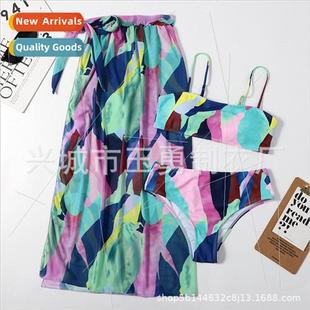 Multi Fre Europe ttle Sexy color Piece Three Bikini New 2022