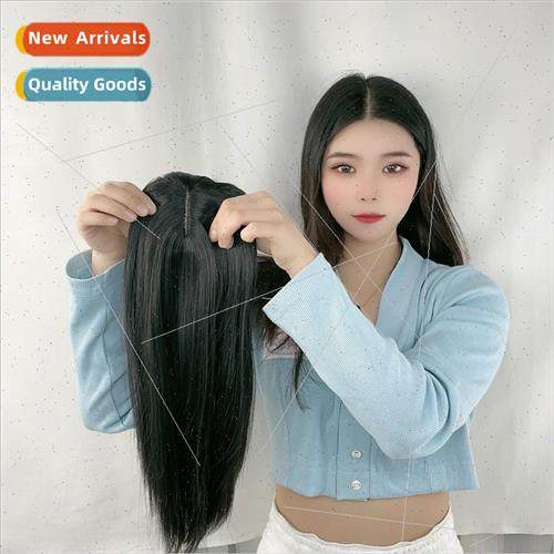 wig female long air bangs hair volume increase head hair rep