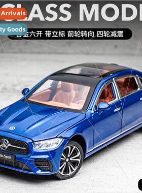 Benz E300L extended E-class alloy car model 1:24 simulation