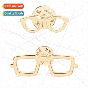 sunglasses gold glasses frame accessories brooch creative