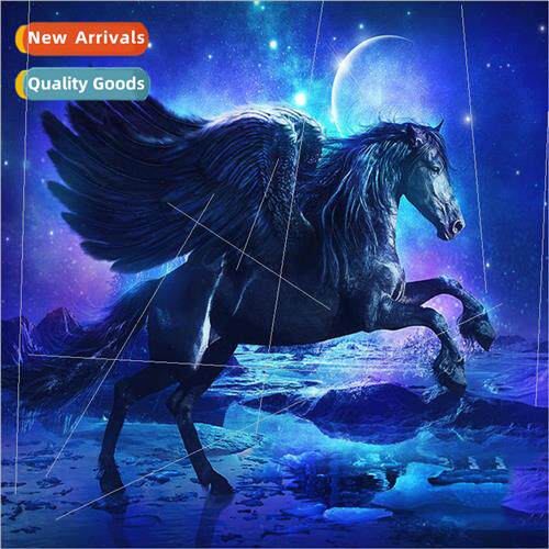 Cross Stch New DIY Pegasus Full Stch mple Handmade Thread Em