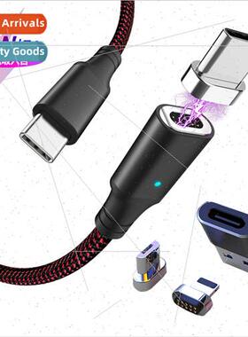 PD100W 6-in-1 magnetic data cable 20V5A适用apple macbook lap