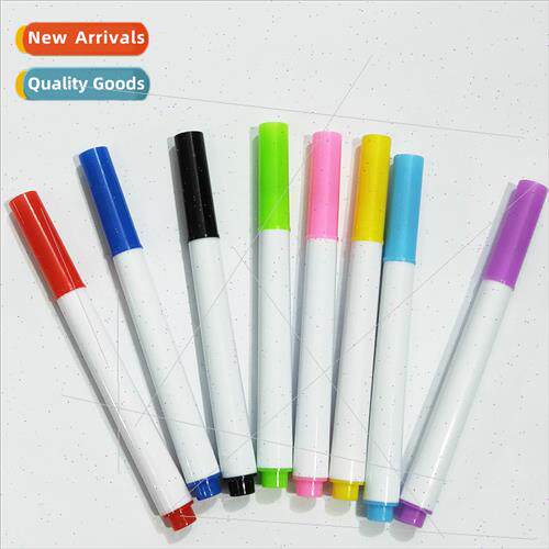 Wheboard marker erasable pen water-based pen black children