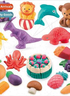 Small volume mini Variety DIY color clay molds set play hous