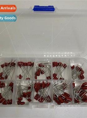 10 types 100pcs 10pcs each type 10nF 470nF  capacors boxed s
