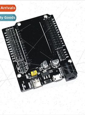 ESP32 Expansion Board can be equipped wh ESP32-DevKC develop