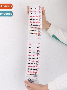 Elevator playing cards Acrobatic stunts Gambling God pull ca