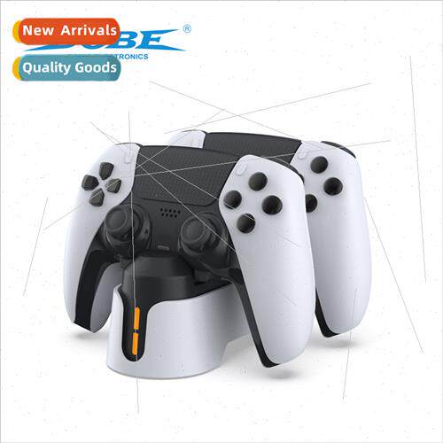 PS5 Ele Grip Dual Dock Charger P5 Grip Charging Dock ght P5