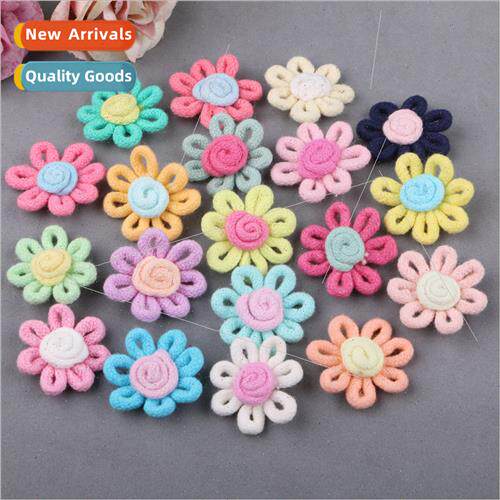 DIY  hair accessories handmade 19-color small flowers childr
