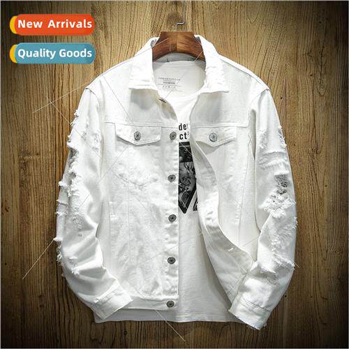 2023 fall winter new men denim jackets Japanese flat lay bro