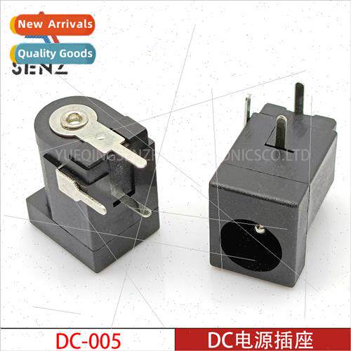DC Power Socket DC-005 005 Pin 1.0 Small Pin Triple Pin Hori