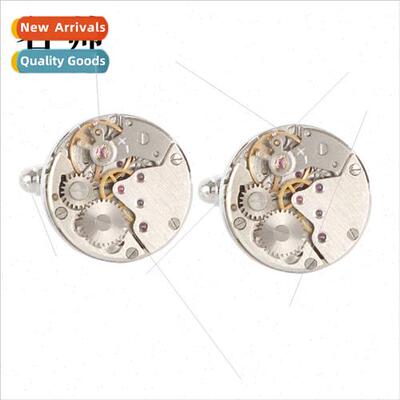 Europe new watch mechanical movement modeling cufflinks men
