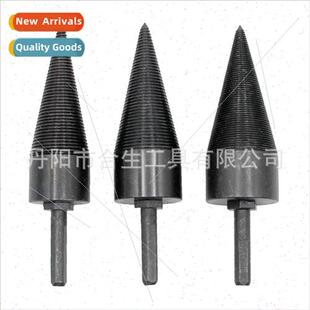 Blackened triangular shank interchangeable shank wood splitt