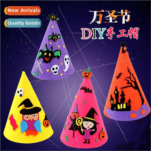 Halloween handmade material package hat children kindergarte
