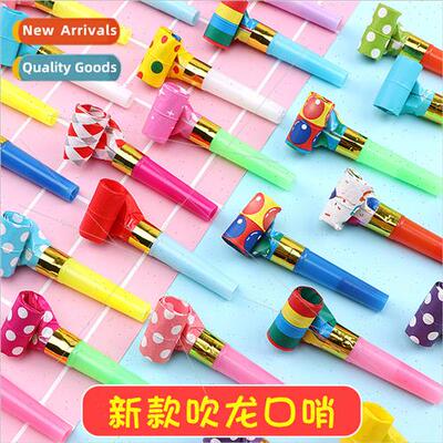 Blowing Dragon Whistle Cheerleaders Birthday Party Party Lon