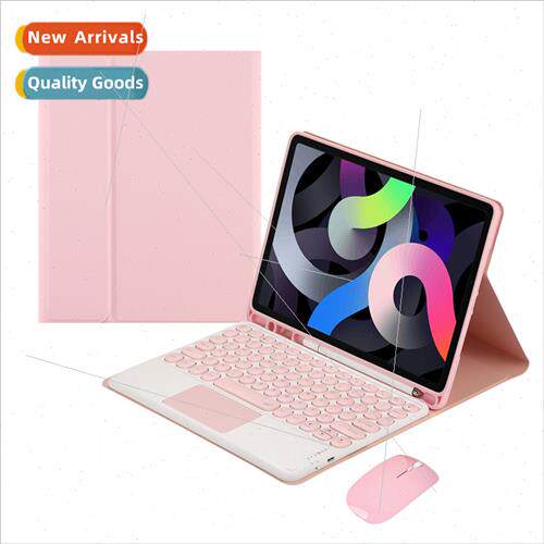 适用iPad11 Protective Case Round Keycap Bluetooth Keyboard 1