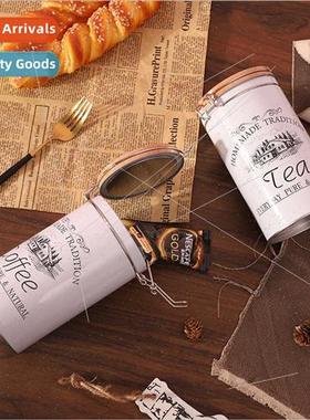 Coffee beans sealed canisters tea canisters small portable c