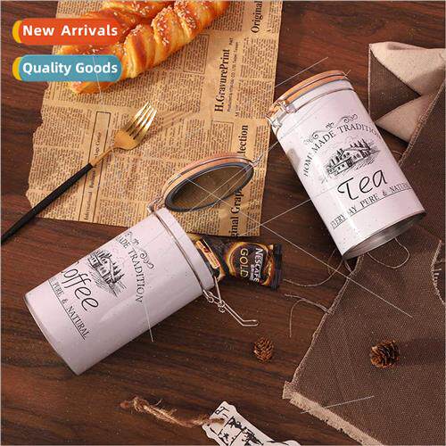 Coffee beans sealed canisters tea canisters small portable c