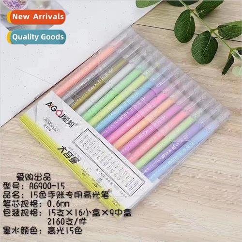 Love to buy 9 sets colorful high gloss handbook pen large ca