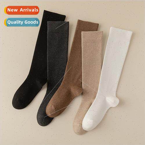 Pressure thin leg calf socks womens long socks over the knee