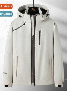 M-6XL oversized 2022 fall winter men jackets men hooded jack