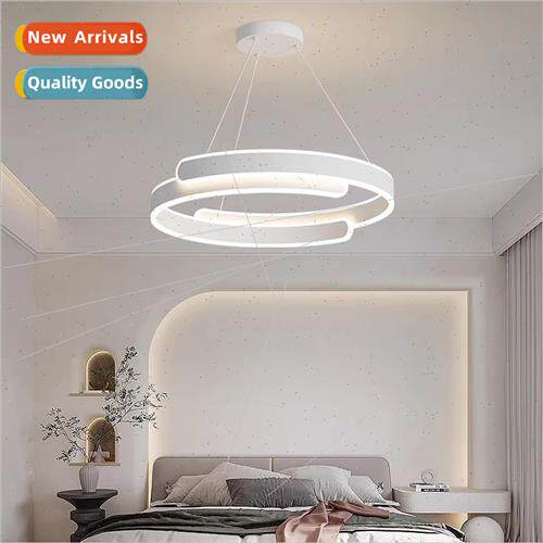 Master bedroom circle chandelier modern creative 2023 new di