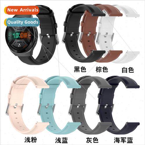 适用Huawei watch GT2 watch leather strap Huawei GT 2e strap