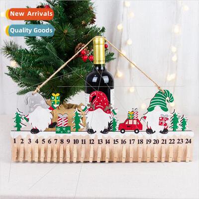 New Christmas Decorations Wooden Christmas Countdown Calenda