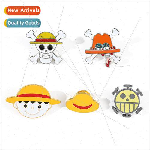 King of Thieves brooch cute Japanese cartoon ffy straw hat b