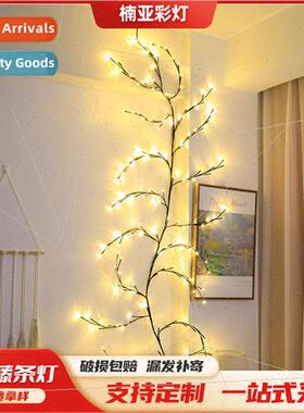 New led rattan lights christmas day decoration modeling livi