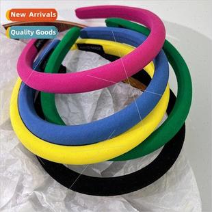 fabric daily colorful Sponge outside band whening wear hair