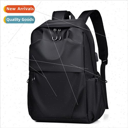 usb charging laptop bag solid color multi-compartment load r