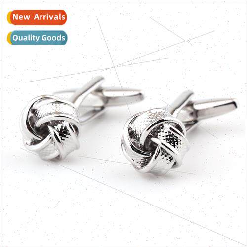 Metal Twist Cufflinks French Shirt Men Cufflinks cufflinks 3
