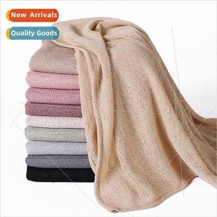 Glter Monochrome Wrap lver Hea Scarf Breathable Flat Thin