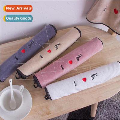 Microfiber Embroidery Quick Drying Absorbent Towel Soft Wrap