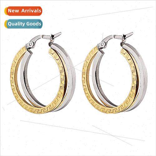 Europe Bohinian retro double-layer round fashion female fash