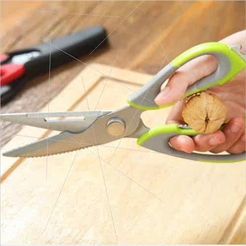 Kchen Walnut Scissors Chicken Bone Scissors Stainless Steel
