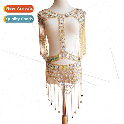 Europe summer new sexy nightclub beach gem tassel small unde